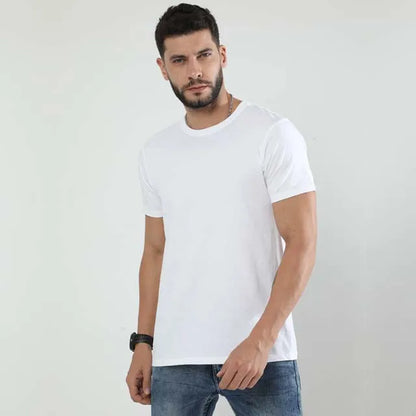 Essential Basics Crew T-Shirt | White UC21