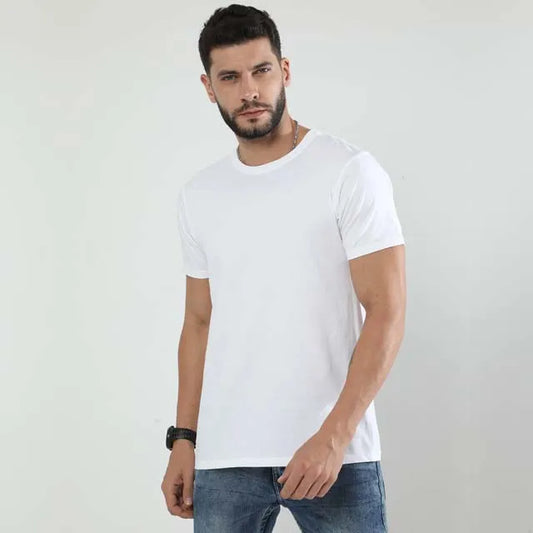 Essential Basics Crew T-Shirt | White UC21