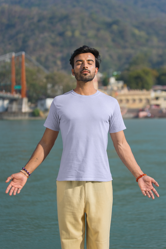 Essential Basics Crew T-Shirt | Lavender UC21